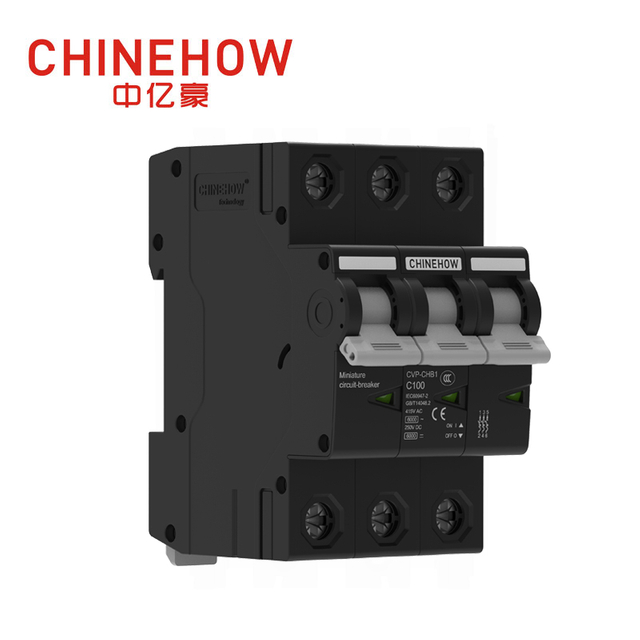 CVP-CHB1系列IEC 3P黑色小型断路器