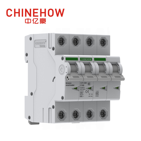 CVP-CHB1 系列 IEC 4P 白色微型断路器