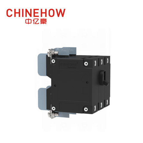 CVP-TH 液压电磁断路器短手柄执行器，带 M5 螺丝弯 90° 3P 