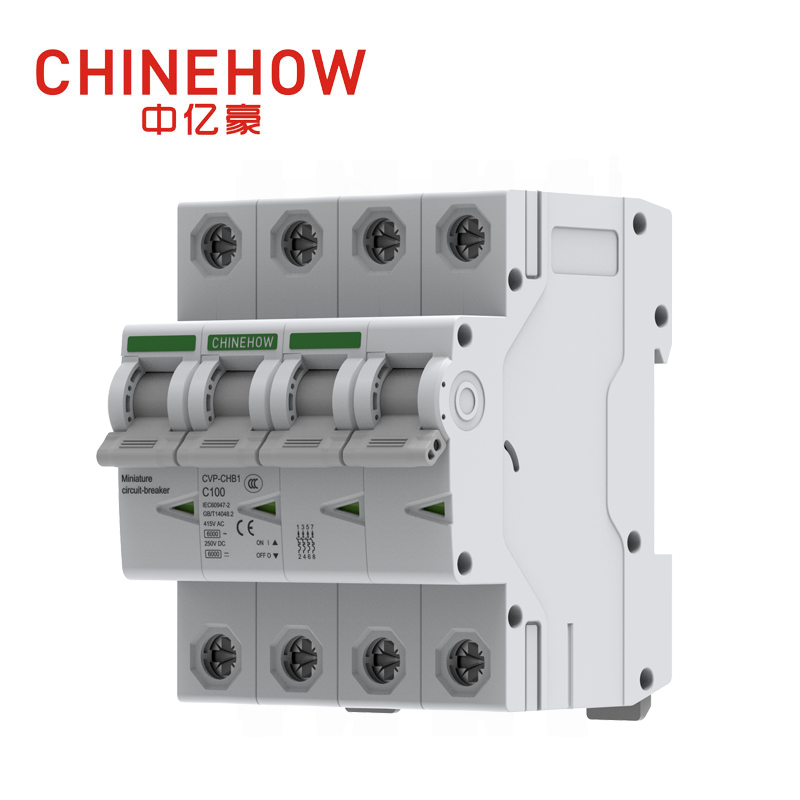 CVP-CHB1 系列 IEC 4P 白色微型断路器