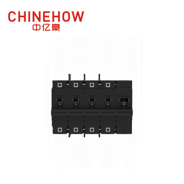 CVP-FR 液压电磁断路器长手柄执行器，带 M5 螺钉和端子板 4P + 远程控制 