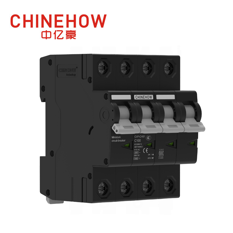 CVP-CHB1系列IEC 4P黑色迷你小型断路器